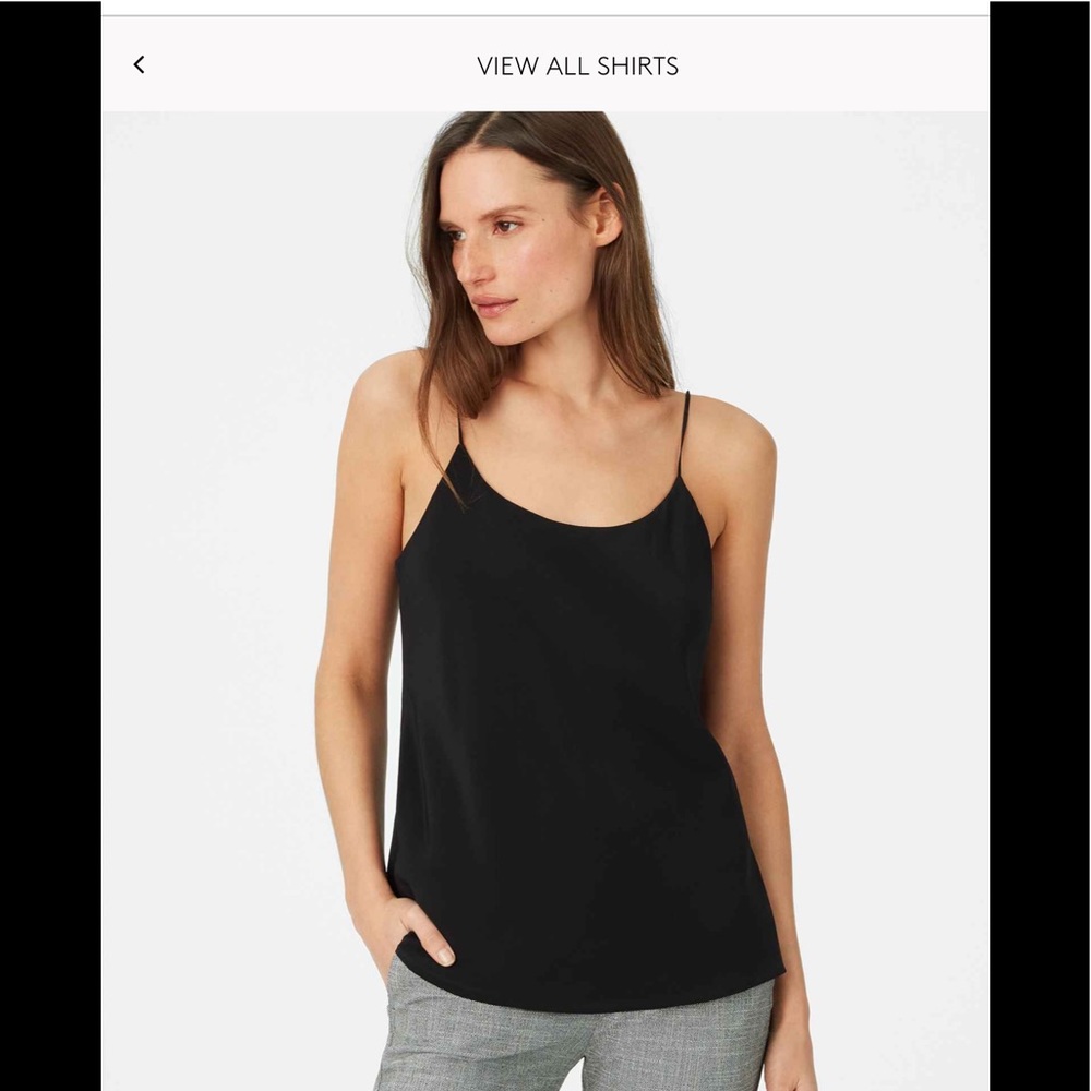 Club Monaco Hadey’s Navy Silk Camisole XS